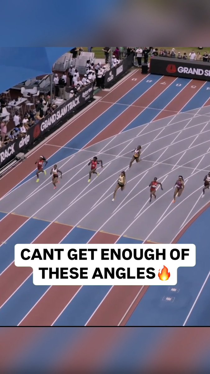 21.95 from the sky 🤩 ☁️ Gabby Thomas left it all on the track chasing the Slam title. Back-to-back 200m wins for the Olympic champ. 🔥