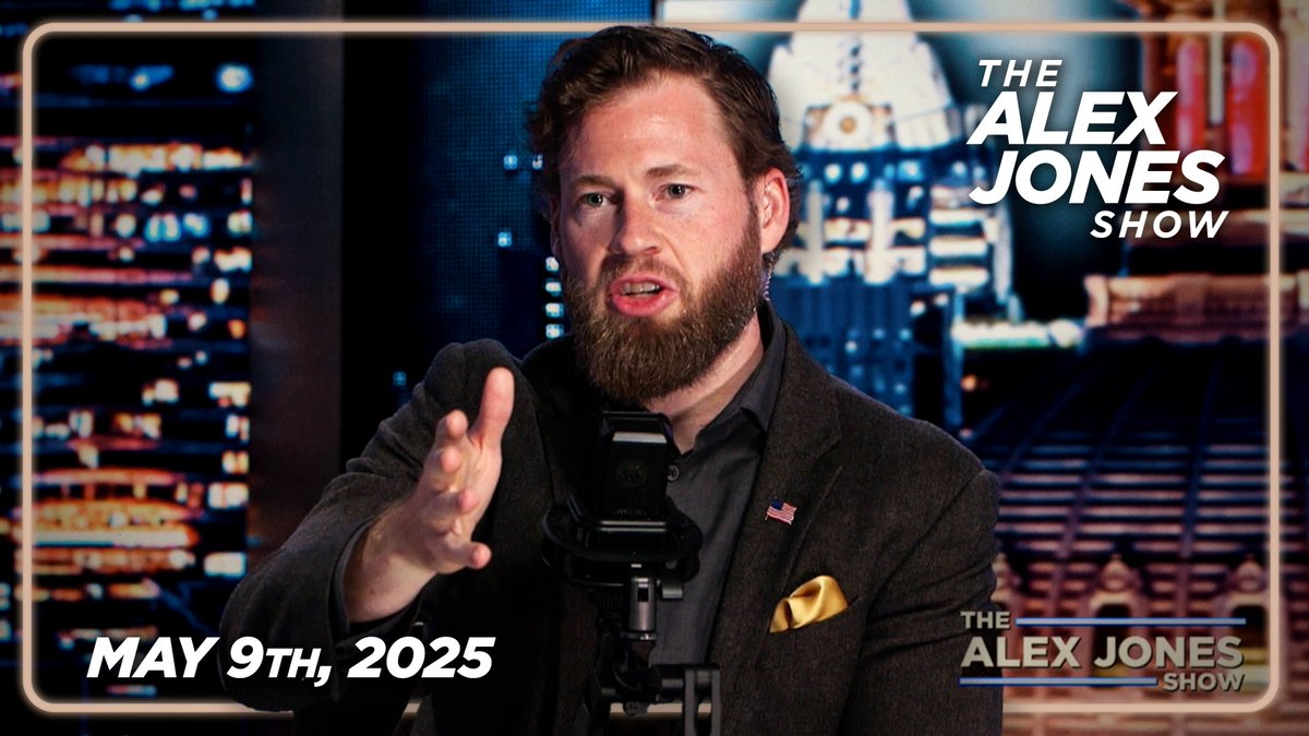 FRIDAY FULL SHOW 5/9/25 — Sources Confirm To Alex Jones What Infowars Reported A Month Ago: Trump Is COMPLETELY DONE With Netanyahu! Plus, CCP Blinks, Shuts Down Its Economic Data Ahead Of Trade Talks As Trump Says “80% Tariffs On China Seems Right”