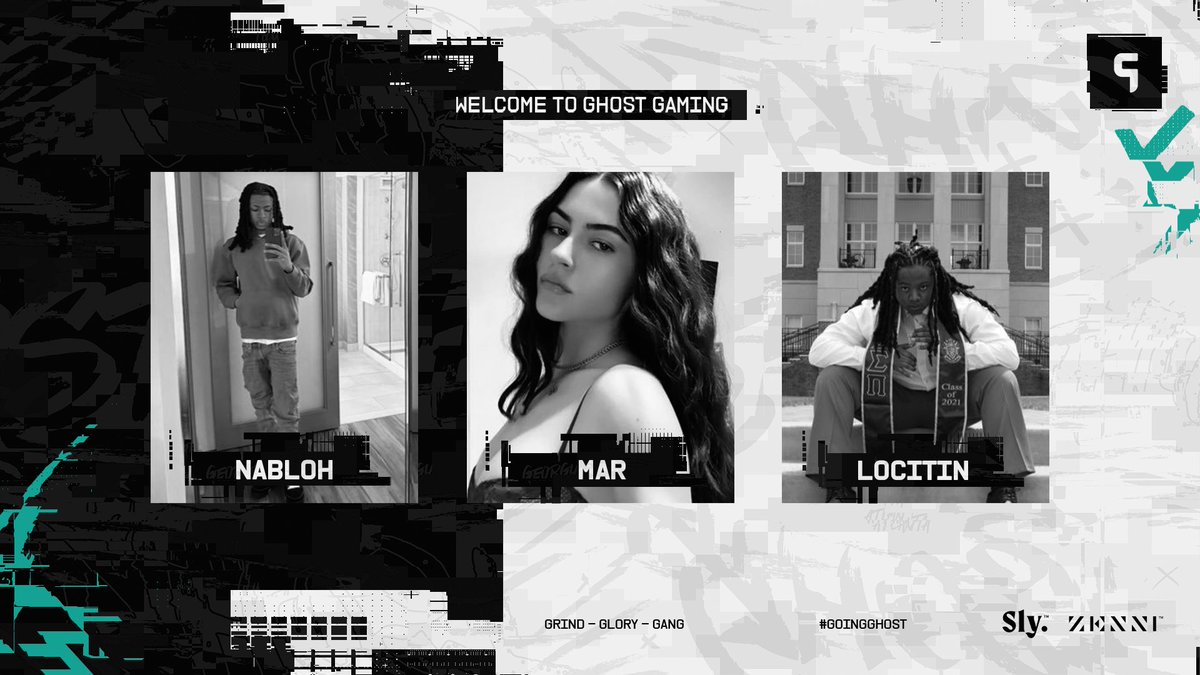Welcome Ghost Marjan 🌹, Ghost Nabloh, & Ghost Locitin to Ghost Gaming!