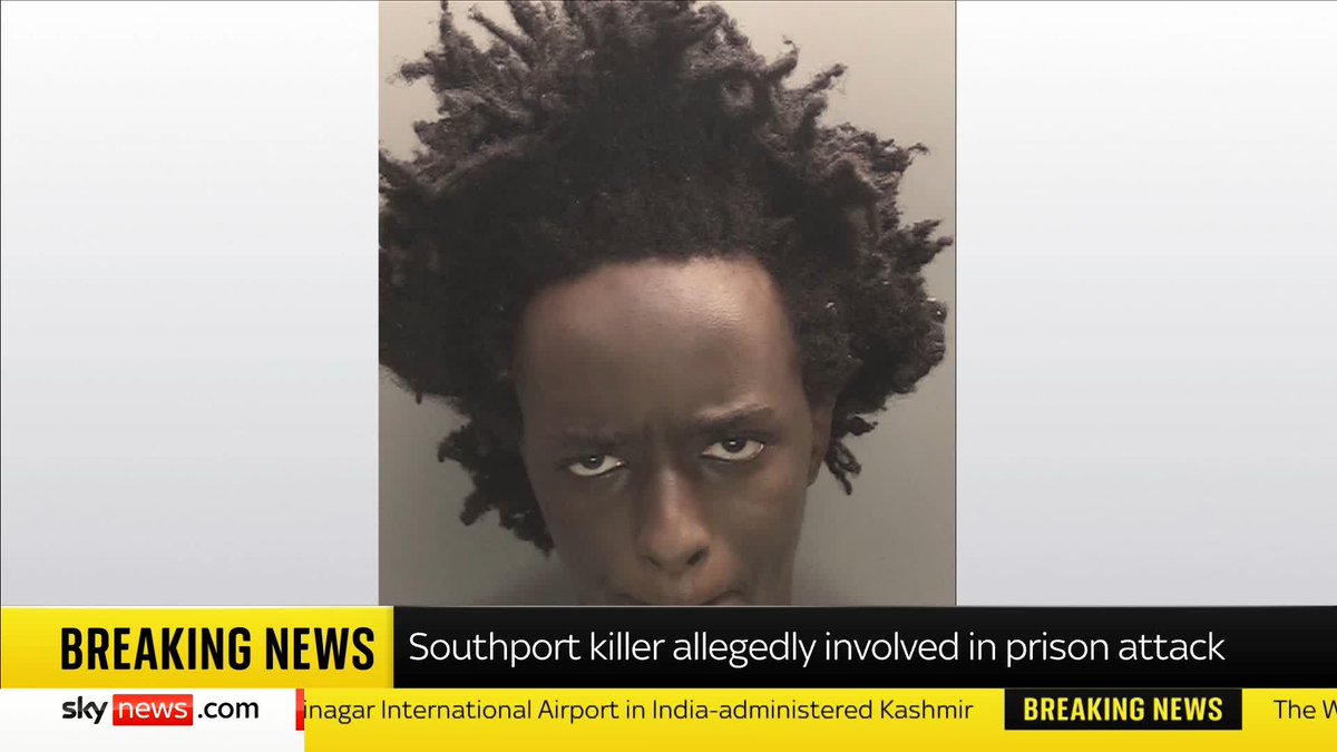 BREAKING: Police are investigating an alleged attack on a prison officer by the Southport triple killer Axel Rudakubana, Sky News understands. Sky's Barbara Serra has the latest. Read more: 📺 Sky 501, Virgin 602, Freeview 233 and YouTube
