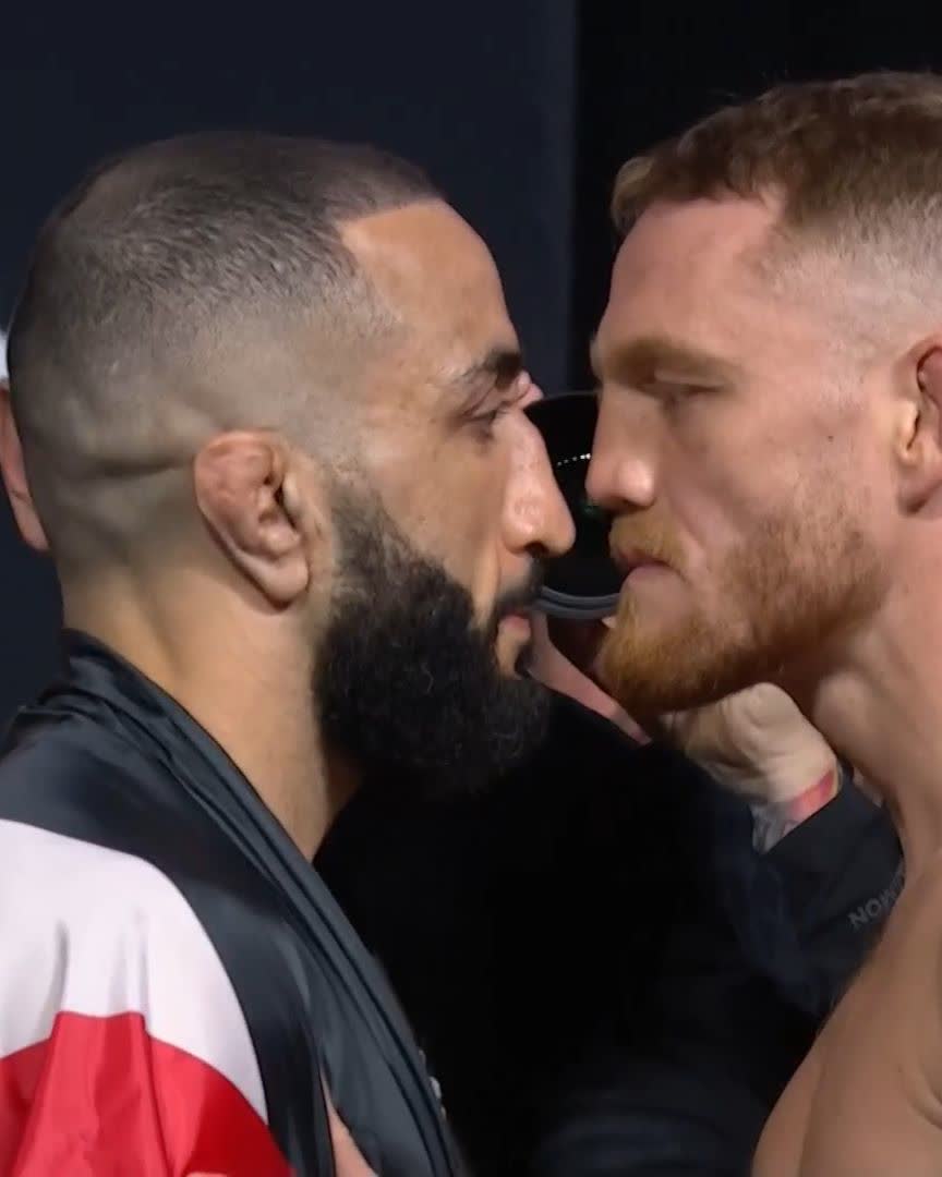 JDM’s ripping your head off clean for Israel Belal Muhammad