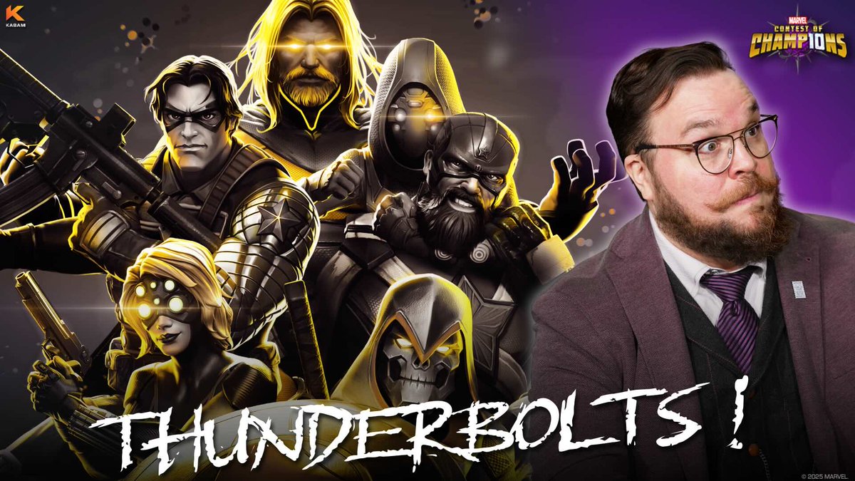 New Lore Corner! 📺 Take a few minutes and join 𝙆𝙖𝙗𝙖𝙢 Vin_Cent to find out which Thunderbolts will be rumbling in The Contest this month! 🎤