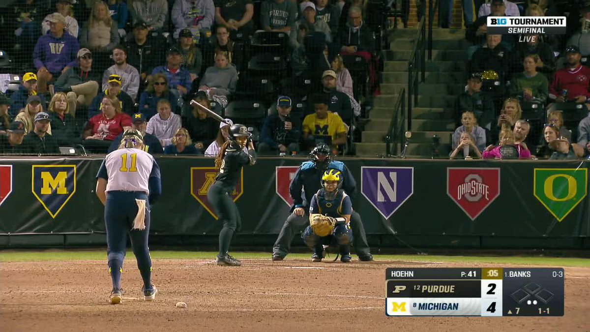 BALLGAME!!! Hoehn sets the Boilermakers down in order in the seventh, and we're headed back to the championship game!
