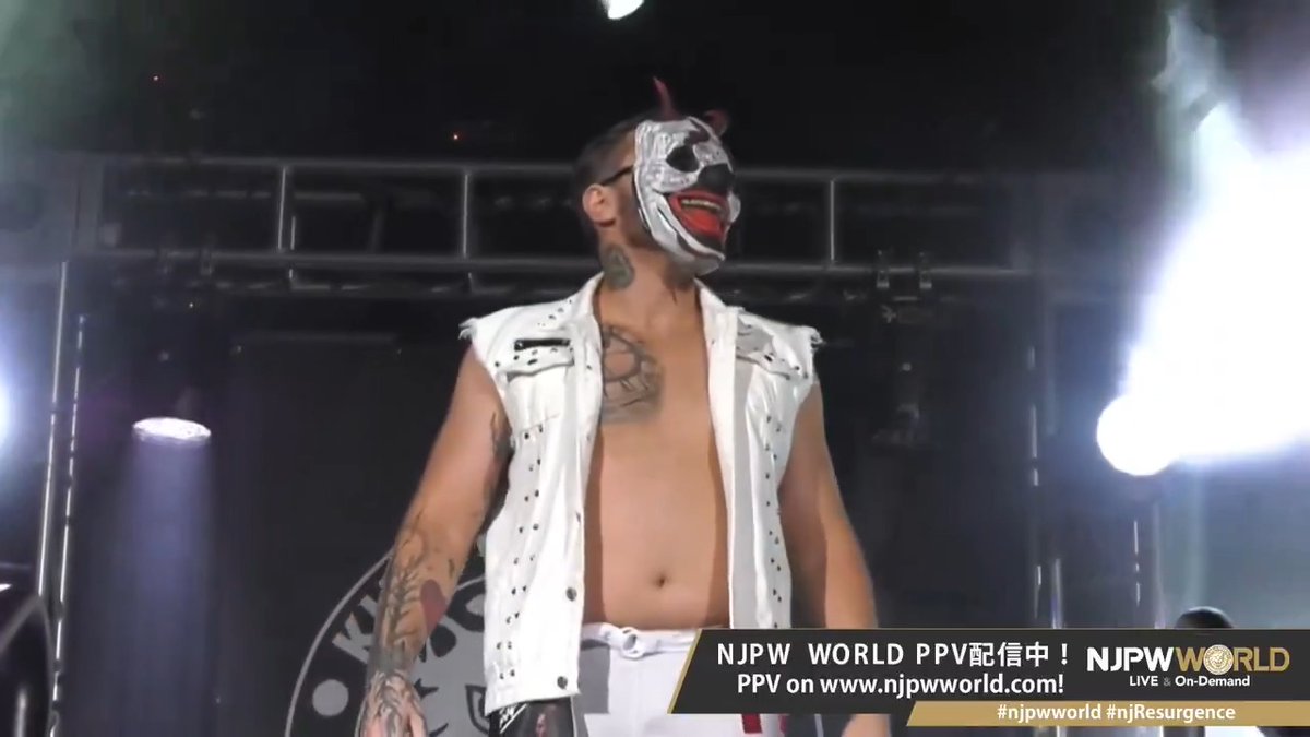 .NJPW (Matt Vandagriff) "👹🤡" PPV⏩⇒ #NJPW #njpwworld #njResurgence