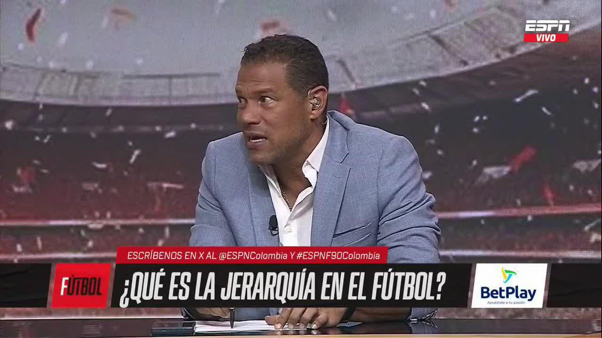 #ESPNF90Colombia | El clásico nocturno del fútbol ¿Qué es jerarquía en el fútbol? "Si tomamos de ejemplo a Boca, NO ES CAMPEÓN DE NADA, nadie le teme" Oscar Cordoba 001 Participa con nosotros con #ESPNF90Colombia
