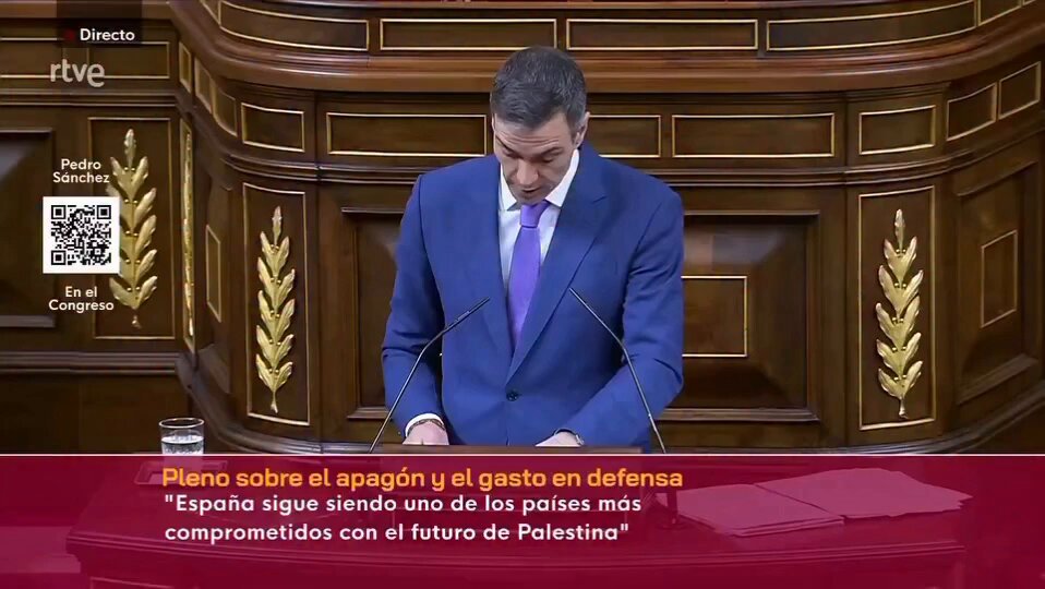 “The international community can’t remain impassive in the face of what’s happening in Palestine — and us at least, will not do it” —🇪🇸Spanish prime minister Pedro Sánchez