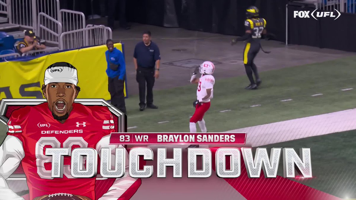 76 YDS! Sanders takes it all the way 😮‍💨 📺: FOX
