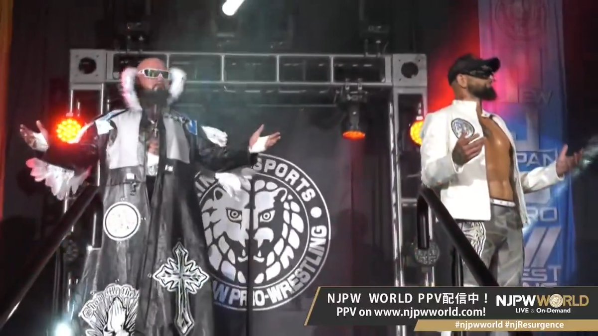 The Good Brothers The Machine Gun ＆ “The Big LG” Doc Gallows PPV⏩⇒ #NJPW #njpwworld #njResurgence