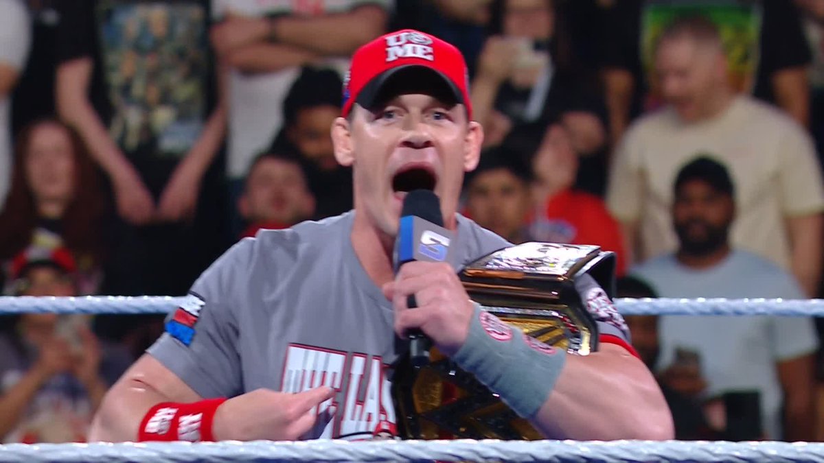 .John Cena is NOT holding back... 😬 #SmackDown