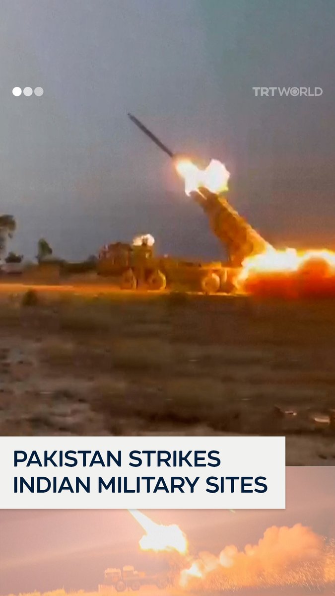 Pakistan has launched retaliatory military action - Operation Bunyan-un-Marsoos - targeting key Indian military sites. "These actions are being taken in response to India’s first attack, which was an assault on our land, people, and sovereignty," Pakistan said