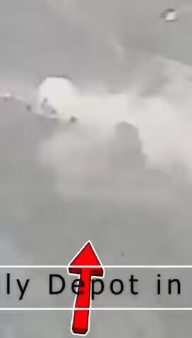 Destruction of the military supply depot at the #Indian base (Uri)