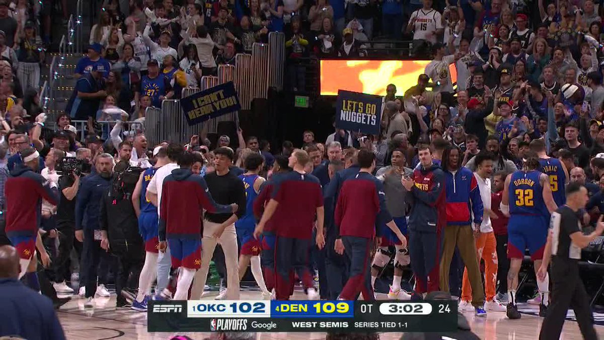 JAMAL MURRAY, WOW! DENVER IS BOOMIN' IN OVERTIME 🗣️