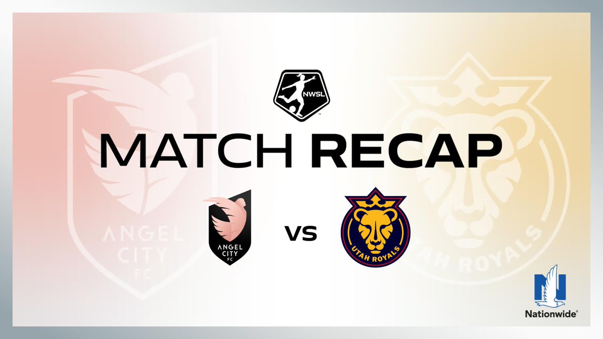 Tonight's match highlights Angel City vs Utah highlights presented by Nationwide