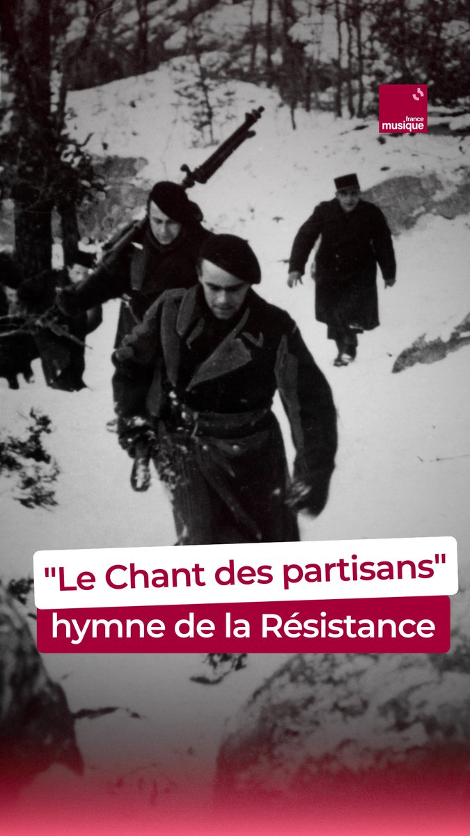 Composé en 1941 par Anna Marly, "Le Chant des partisans" permettait de traverser le brouillage ennemi ! Ce n'est qu'à la Libération, en 1945, que cette mélodie entraînante s'impose comme l'hymne de la Résistance.