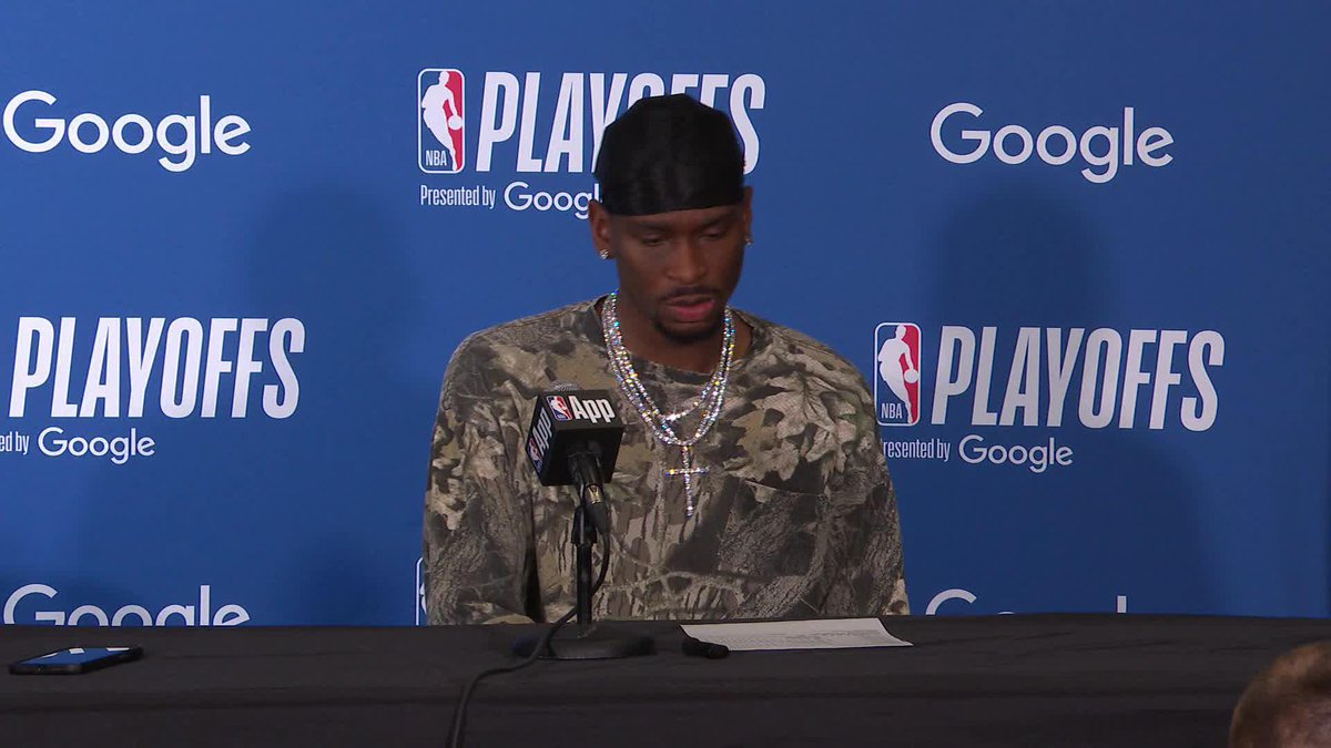 "Some fans were taunting me... It's easy to taunt when you're up." 👀 SGA explains why he was smiling as he walked off the court in Game 3 🗣️