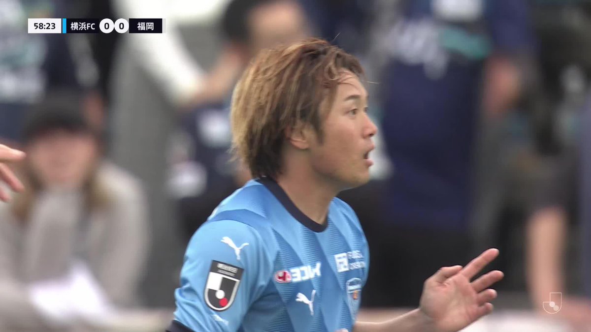 ゴール認められ、Ｊ１初ゴール！ 🎦 ゴール動画 🏆 明治安田Ｊ１リーグ 第16節 🆚 横浜FCvs福岡 🔢 1-0 ⌚️ 59分 ⚽️ 室井 彗佑（横浜FC) #Ｊリーグ