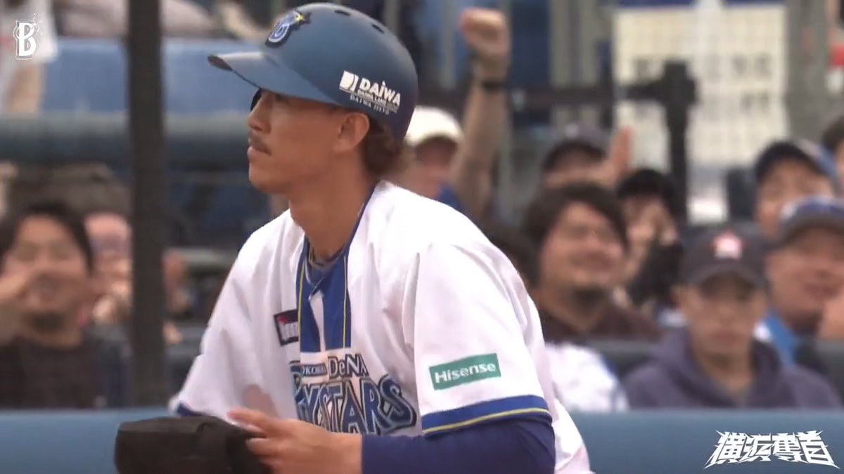 大事な場面で3塁へのスチールを成功させた #三森大貴 選手💨💨👀✨ 7回裏 DB 3 - 4 C #横浜奪首 #baystars