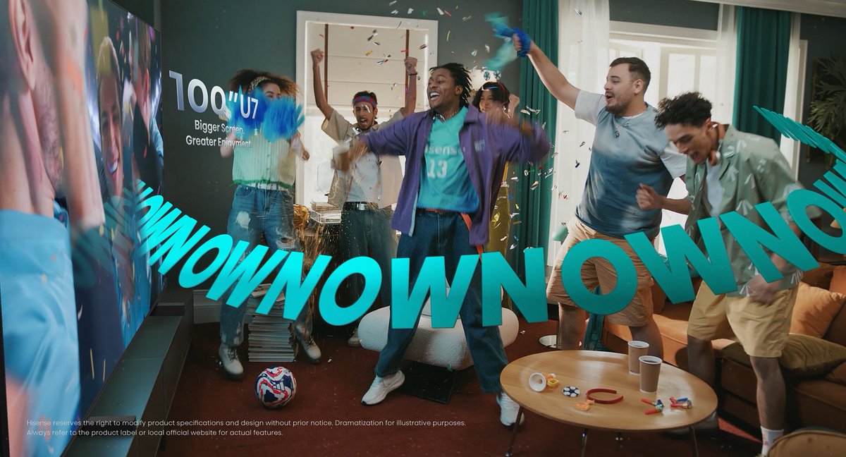 Kick off your FIFA Club World Cup viewing party in style! ⚽️🏆 Turn your house into a smart home hub to enjoy the game like never before. Get inspired, be the fan you always wanted to be! 💡🏡 Are you ready for the ultimate football experience? #Hisense #FIFACWC #OwnTheMoment #TakeItToTheWorld