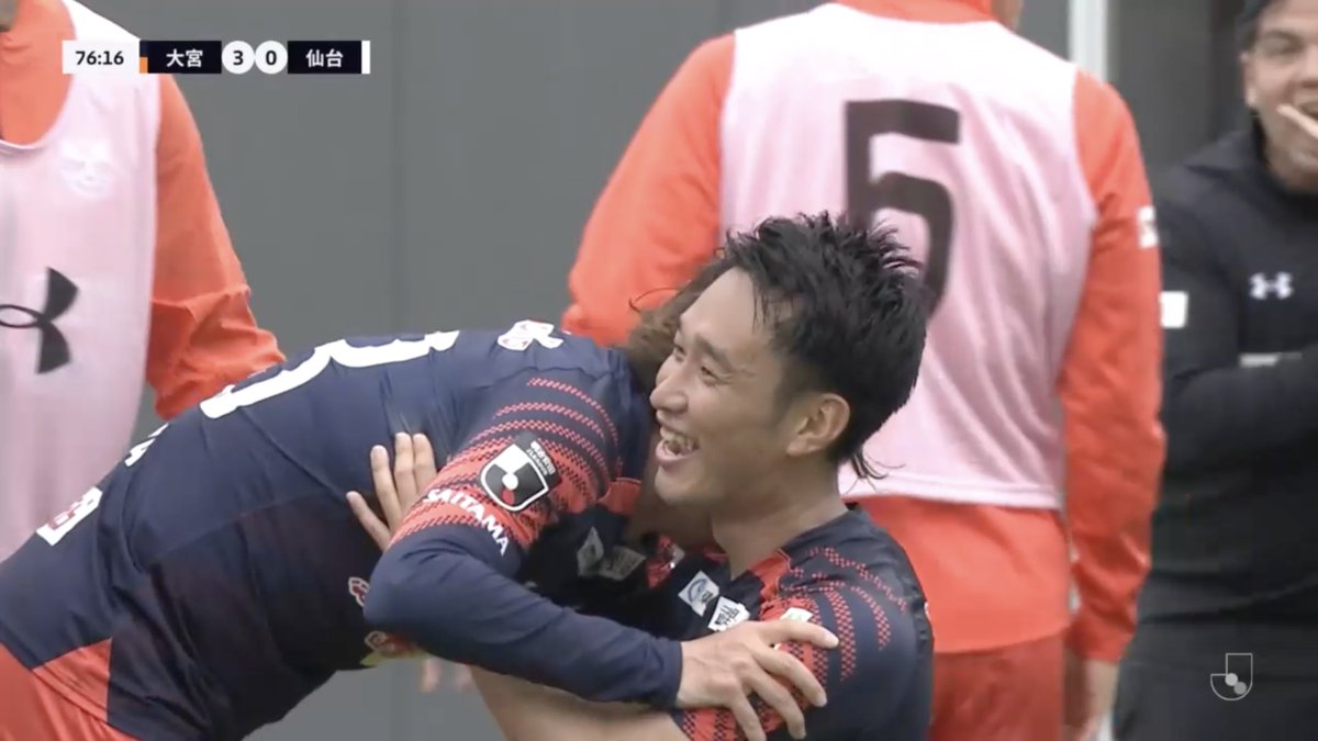 【ゴールシーン(5/10・仙台戦)】 ⌚️ 76分 ⚽️ #谷内田哲平 🔽試合結果はこちら 🔽#Jリーグ を観るなら #DAZN #RB大宮アルディージャ #ardija #大宮_仙台