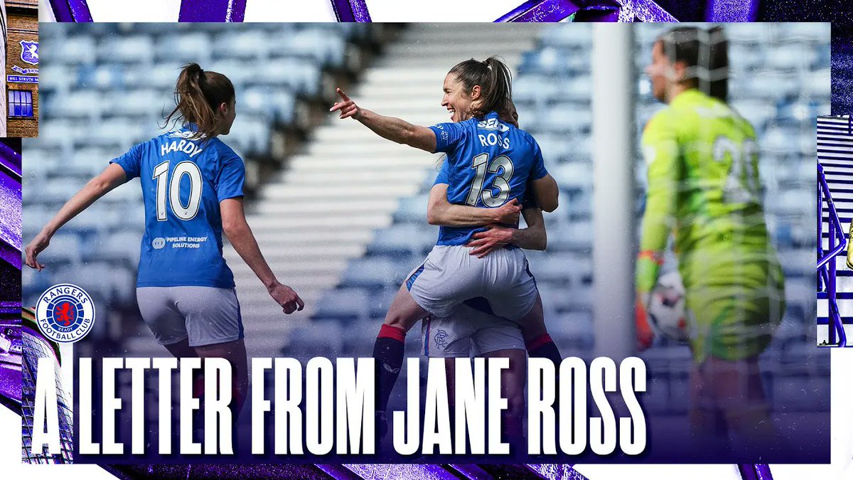 💭 'It's hard to sum up my thoughts and feelings right now...' What a Player. What a Career. Thank You, Jane Ross 💙