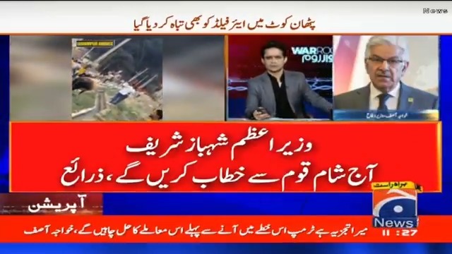 اگر ہم یہ ردعمل نہ دیتے تو بھارت نے 2 یا 3 مہینے بعد پھر ہم پر چڑھائی کر دینی تھی، بھارت کو پتا لگنا چاہیے کہ پاکستان برداشت نہیں کرے گا، خواجہ آصف