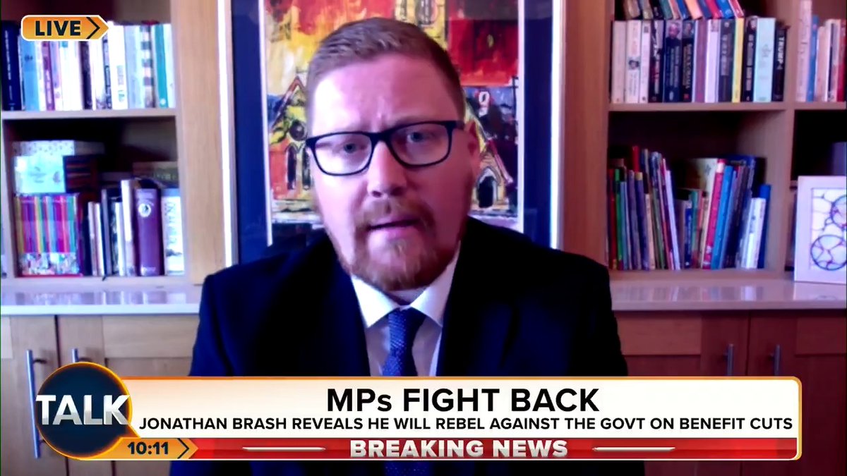 BREAKING: Hartlepool's Labour MP Jonathan Brash sensationally reveals he will rebel against Keir Starmer's plans to slash benefits. Peter Cardwell