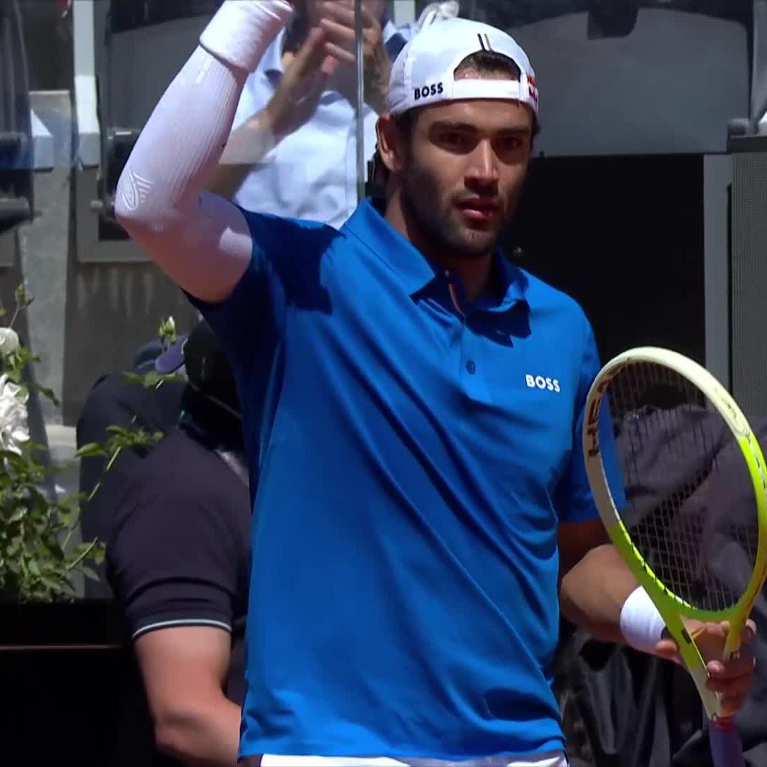 Dropping The Hammer! 🔨 Matteo Berrettini #IBI25