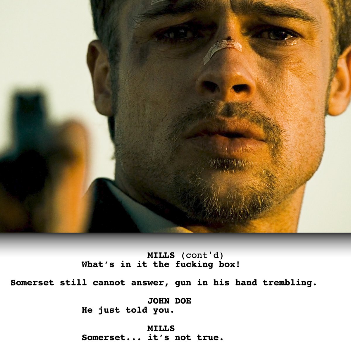 Still can’t get over the ending of Se7en. One of the boldest, most haunting finales ever.