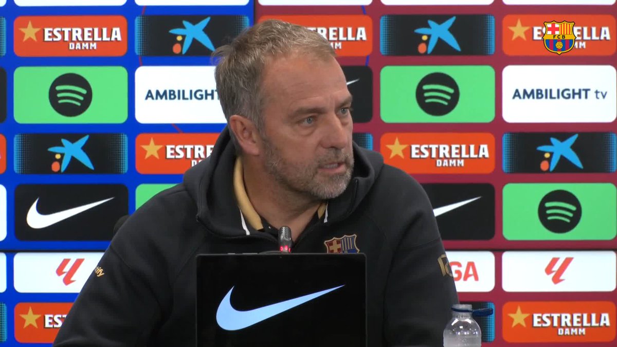 🎙️ HANSI FLICK: “Everyone knows that in El Clásico you have to be at your highest level. And that is what the team has to do.” #ElClásico
