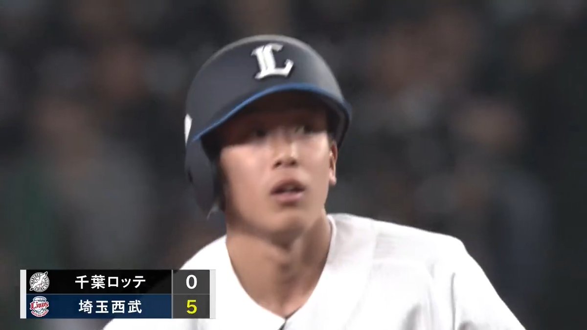 #滝澤夏央 選手の適時二塁打で貴重な追加点！ 試合終盤、さらにリードを広げます！ #埼玉西武ライオンズ #seibulions #ALLONE #圧倒的至近距離