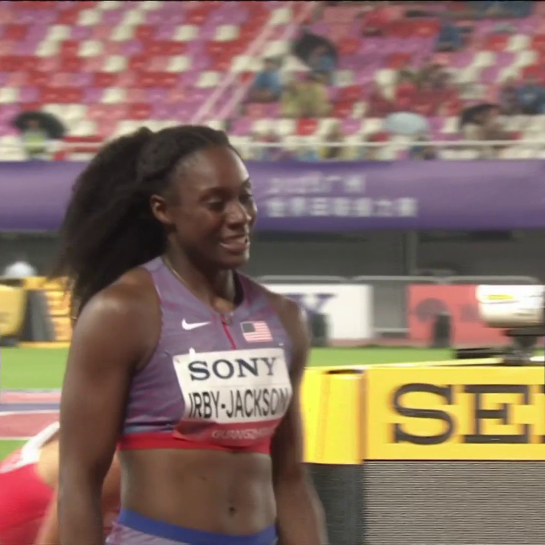 Team USA chases down Poland to win their mixed 4x400m heat and advance to the World Relays final. 🇺🇸 📺 CNBC & Peacock