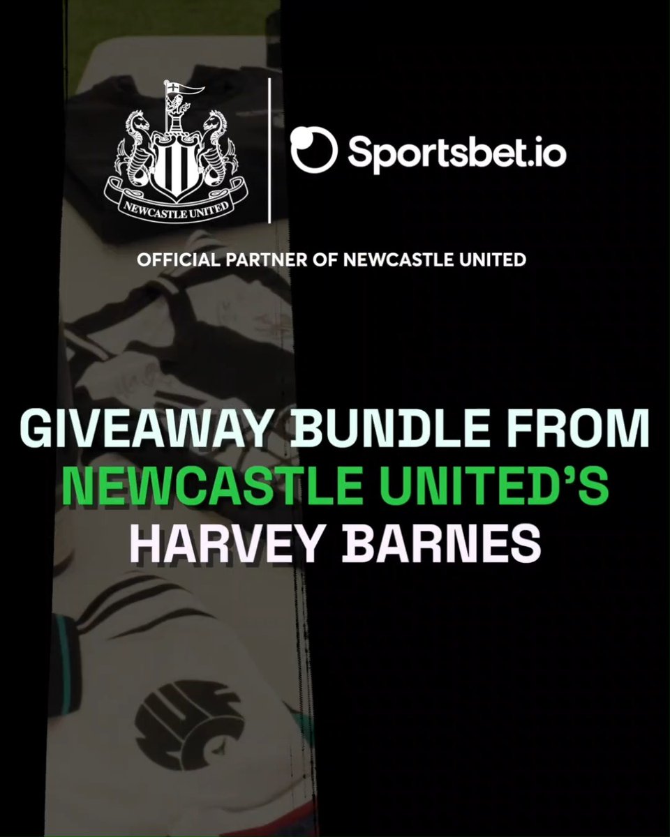 🚨 GIVEAWAY TIME 🚨 Harvey Barnes has picked his ultimate bundle — and you could win it! A signed #NewcastleUnited shirt, #Sportsbetio cup & cap. Here’s how to enter: 1️⃣ Follow Sportsbet.io 2️⃣ Like this post 3️⃣ Repost & Tag a mate in replies One lucky winner will be randomly selected on 16/05/2025. T&Cs apply.