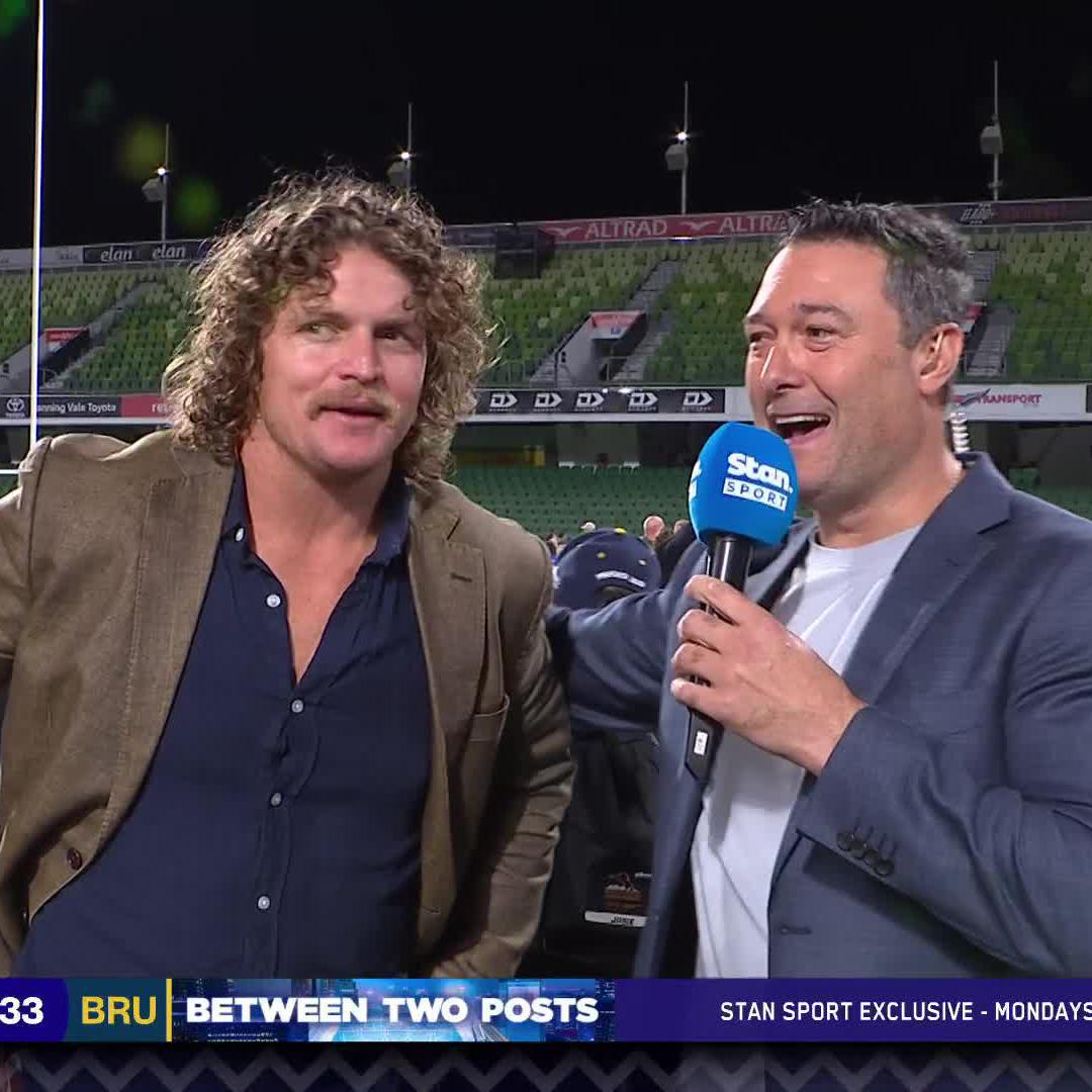 I’ve missed the Honey Badger. What a man. #SuperRugbyPacific