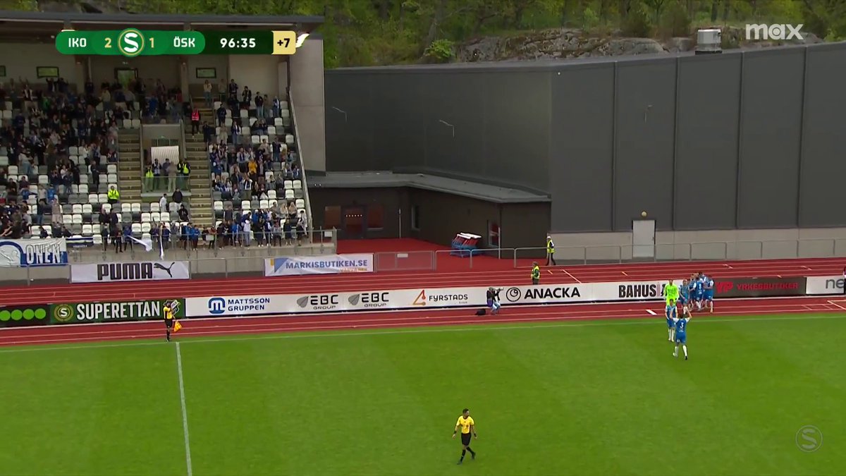 Fortsatt jobbigt för Örebro i botten av Superettan när IK Oddevold avgör matchen i den sista tilläggsminuten! 🎯 📲 Se höjdpunkter från Superettan på Max
