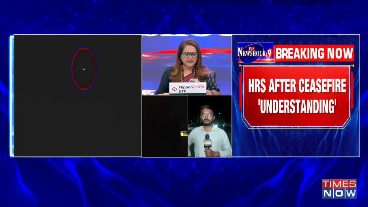 Big Breaking On The @TheNewsHour - Drone spotted in Kachchh, Gujarat. - Blackout in Srinagar, Udhampur, Barmer. - Drones spotted in Rajasthan's Barmer. Hiten Vithalani shares more details with @Navikakumar