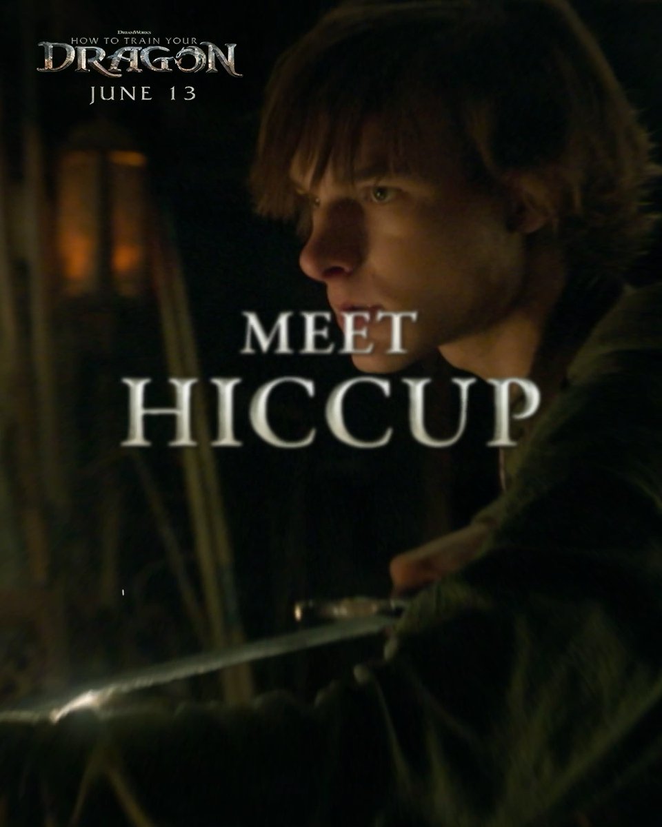 The first to trust. The first to ride. 🙌 Meet Hiccup. Experience #HowToTrainYourDragon in theaters June 13. Get tickets now: