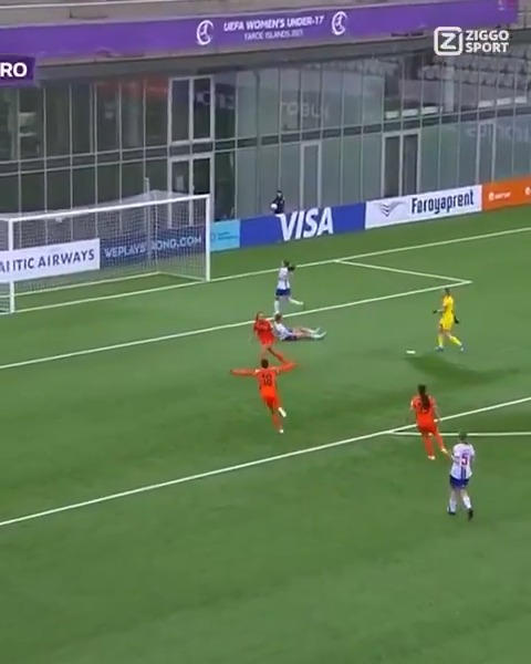 De O17-vrouwen winnen met ruime cijfers van de Faeröer Eilanden! 🚀 #ZiggoSport #U17WEURO