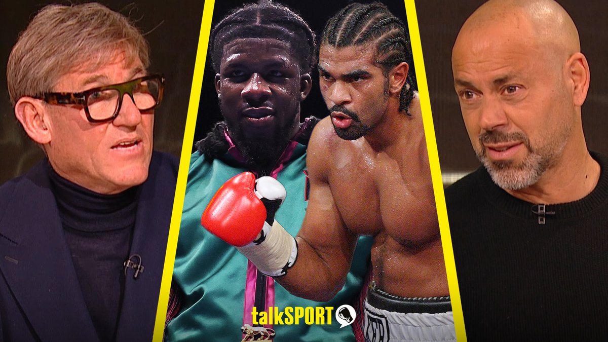 "Hits heavier than David Haye!"๐ฅ Adam Booth and Simon Jordan discussed how good David Adeleye is on this week's talkBOXING ๐บ๐ฅ WATCH HERE: