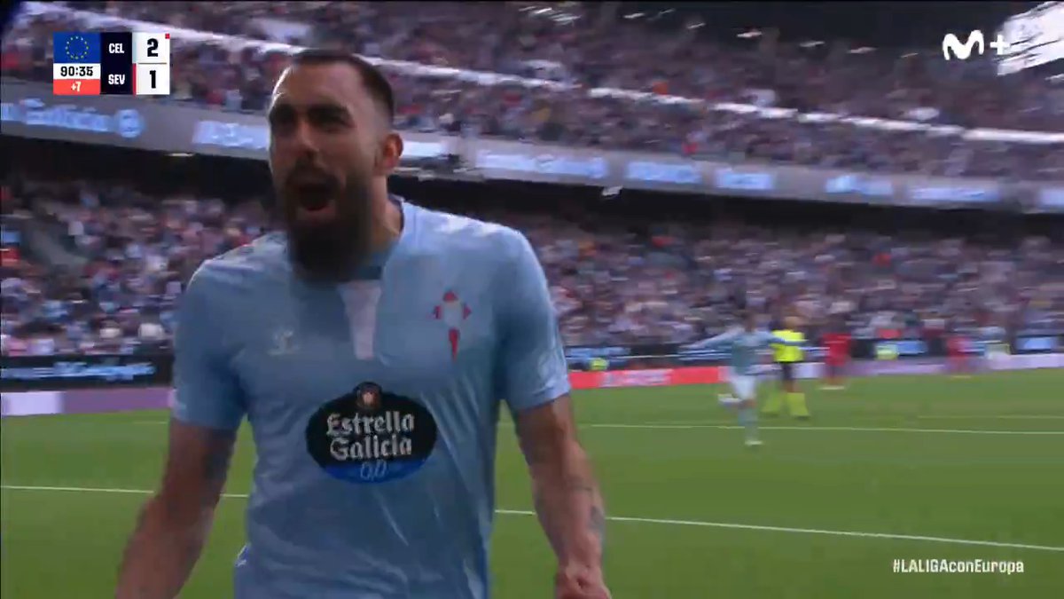 Al 𝑷𝒂𝒏𝒅𝒂 le gustan los platos de 𝒄𝒖𝒄𝒉𝒂𝒓𝒂... 🥄🐼 Borja Iglesias y el Celta siguen soñando con Europa. #LALIGAEASPORTS #LaCasaDelFútbol