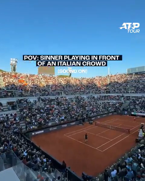 Olé olé olé olé 🗣️ Sinner 🗣️ Sinner 🗣️ Jannik Sinner | #IBI25