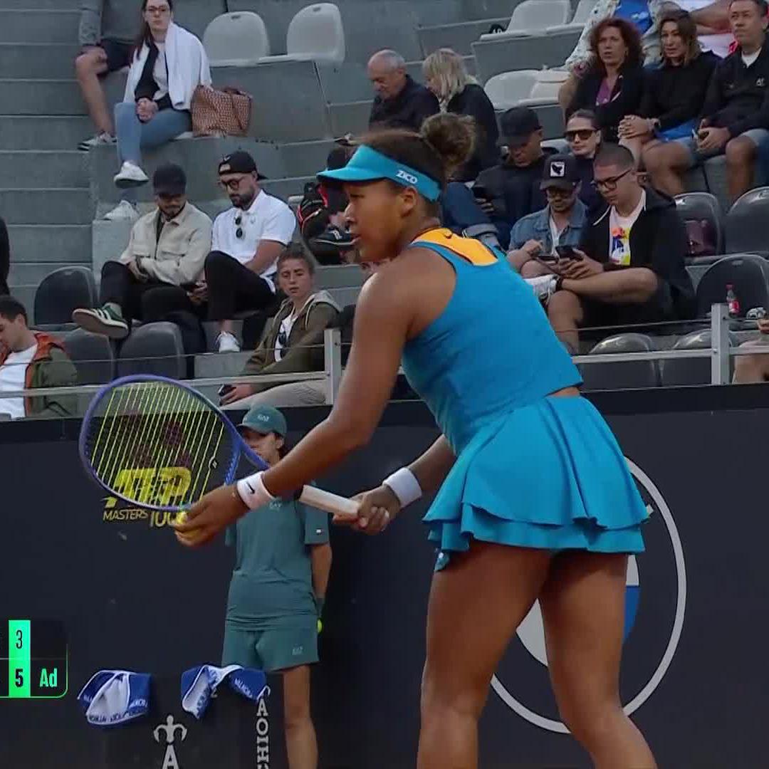 Osaka takes the second set against Bouzkova to force a decider ‼️ NaomiOsaka大坂なおみ | #IBI25