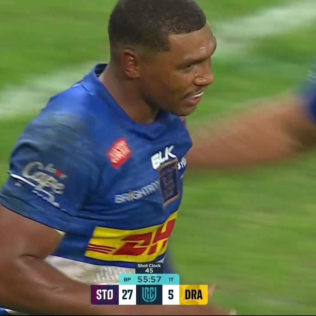 Damian Willemse scores in his first game and he scores in his 100th 😮💨⚡ 📺 Stream #VURC on DStv: