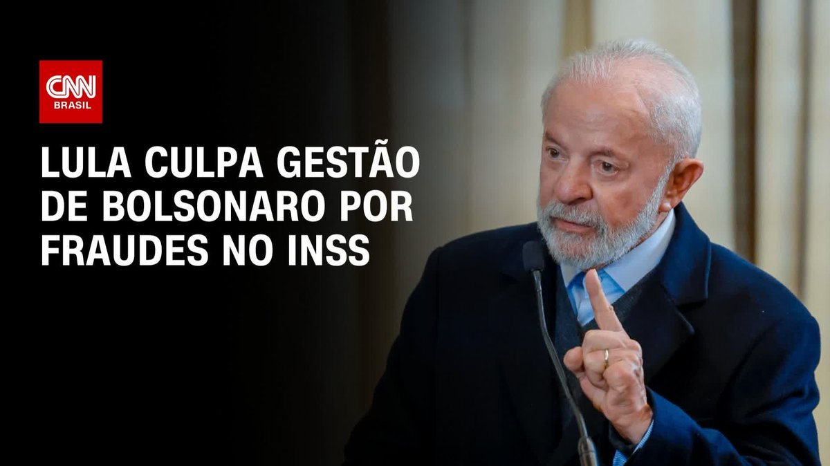 Lula culpa gestão de Bolsonaro por fraudes no INSS; assista #AgoraCNN