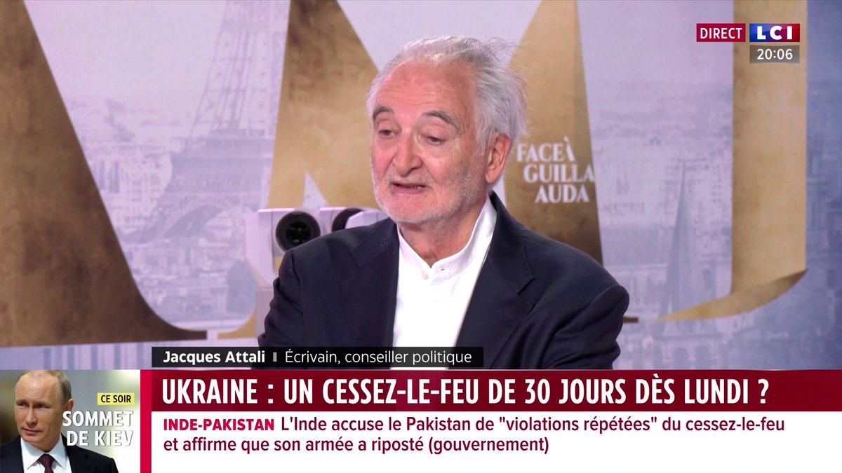 Paix en Ukraine : "Nous avons besoin d’une alliance de gens de bonne volonté pour créer les conditions d’une solution raisonnable" estime Jacques Attali