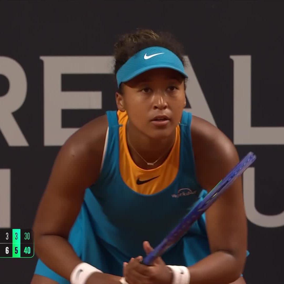 Osaka 🔜 Round of 16 NaomiOsaka大坂なおみ defeats Bouzkova 4-6, 6-3, 6-3 to advance in Rome! #IBI25