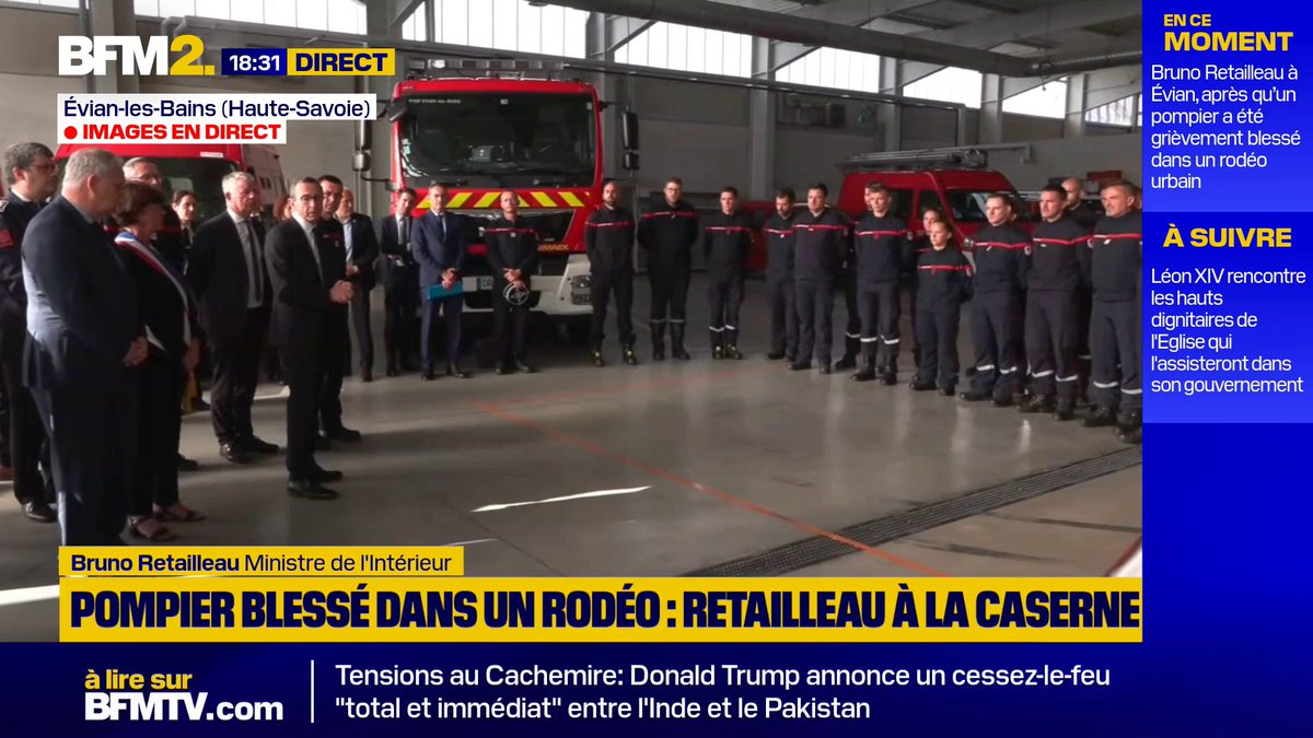 🔴 Le jeune ayant FAUCHÉ VOLONTAIREMENT le pompier est REVENU plusieurs fois CRACHER sur sa victime pendant que les pompiers soignaient leur collègue.