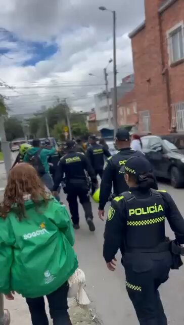 Operativo contra venta de animales en Chapinero terminó en agresión contra el director de Protección Animal Bogotá Antonio Hernández y sus funcionarios, la Policía Metropolitana de Bogotá entró a protegerlos.