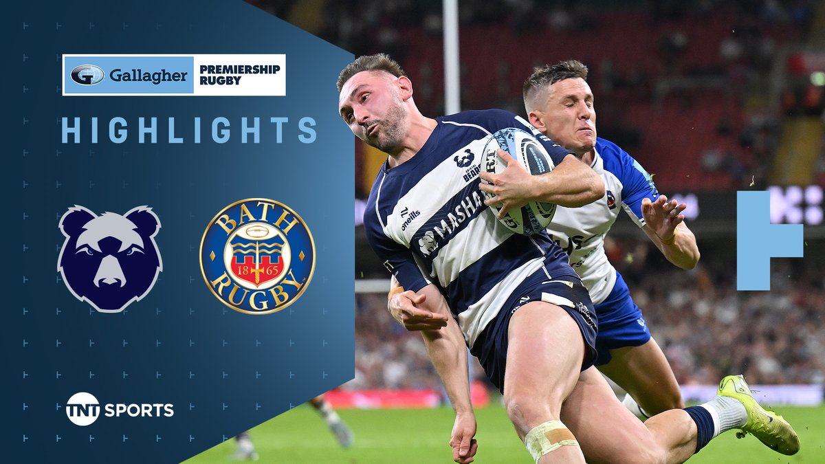 Bristol ran in six tries to boost their playoff chances with a victory over Bath at the Principality Stadium. Check out the highlights 📺