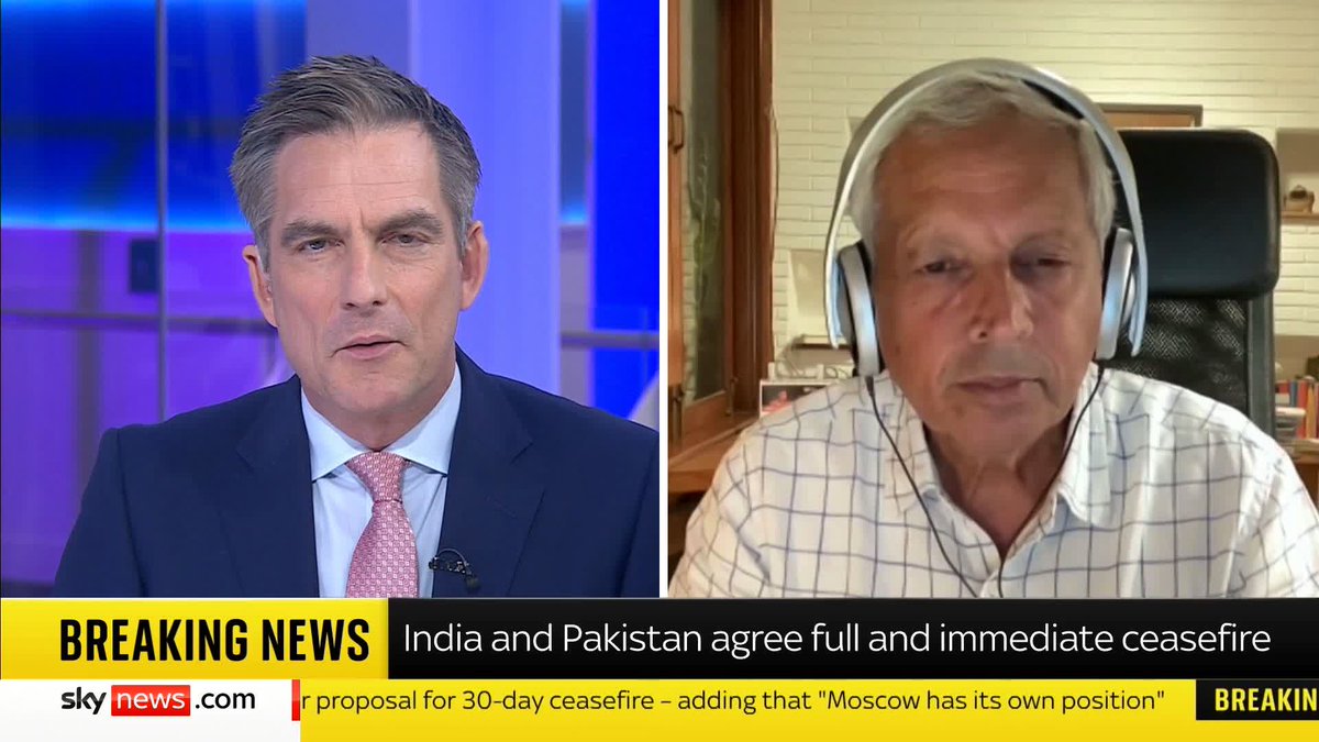 "Pakistan have said the 22nd April attack was a 'false flag' operation...." Retired Indian Army Colonel, Ajai Shukla tells Sky's Jonathan Samuels that 'there would be no reason to kill 26 tourists' Live updates ➡️ 📺 Sky 501 and YouTube