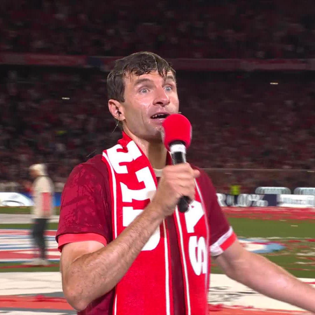 Wenn Thomas Müller eine Abschiedsrede wäre, dann wäre er diese hier #DAZNmoment #Bundesliga
